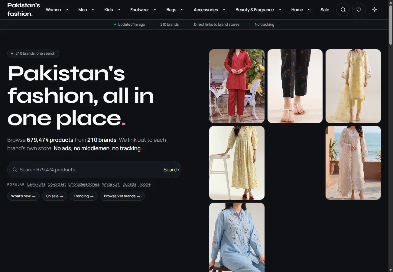 Pakistani Brands Fashion Hub preview